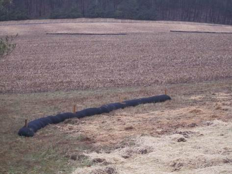 Verhinderung von Erosion und Sedimentation
